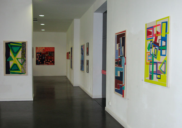 Terminal - Einzellausstellung von Jakob Kirchheim im Kulturforum Diessen, 2009, Raumblick 6