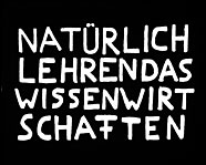 Natürlich lehren das Wissenwirtschaften